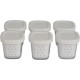 SEB Pot 6 Pots Blanc Yaourtière Multi Délices