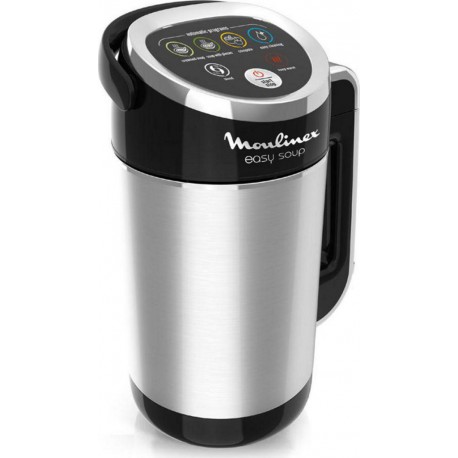 Moulinex Blender Chauffant Easy Soup Noir Silver 1000W LM841810