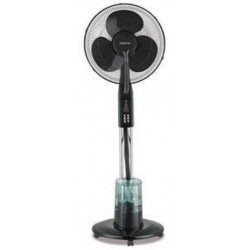 Oceanic Ventilateur brumisateur sur pied - 85 watts - Ø : 40cm - Oscillation - Télécommande - Silencieux