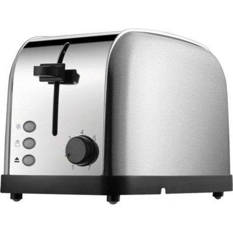 Daewoo sym-1298: grille-pain en acier inoxydable - 2 tiroirs, 2 tranches?