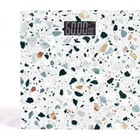 Livoo Pèse-personne électronique livoo impression terrazzo - précision 100g - capacité 180kg modèle dom382te