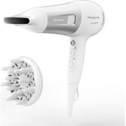 Rowenta cv5930f0 seche cheveux powerline 6 réglages vitesse/température - blanc et argent ROWCV5930F0