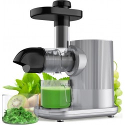Giantex extracteur de jus de fruits et légumes presse à froid 150W avec moteur silencieux brosse 500ml fonction d'inversion