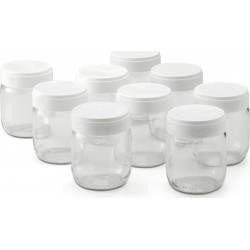 Lagrange Pot lot de 9 pots yaourtière