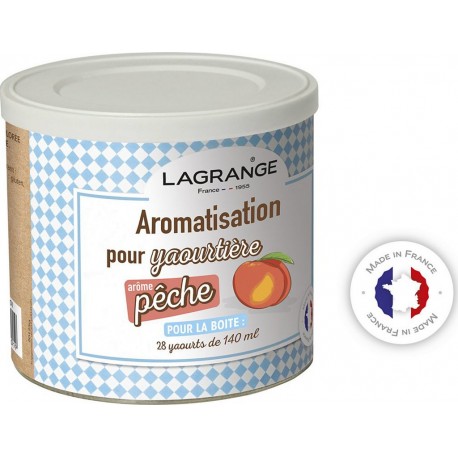 Lagrange Arôme peche pour yaourts 500g