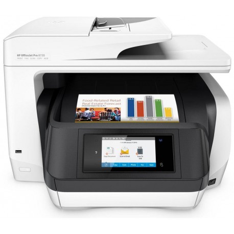 HP Imprimante Multifonction Officejet Pro 8720 D9L19A-A80 8730