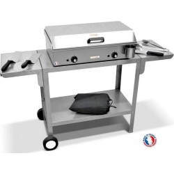 Mirichaud Plancha électrique Pack plancha NEO E650+Chariot+accessoire
