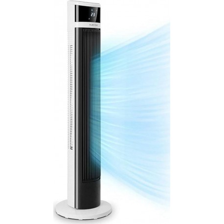 Klarstein Ventilateur Icetower Smart - 45W - Blanc