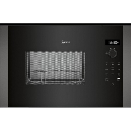 NEFF Micro ondes grill encastrable HLAGD53G0, N50, Graphite-Grey