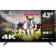 Smart Tech TV LED 43UH02V