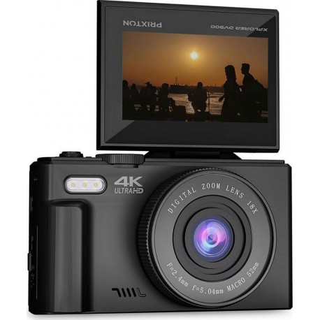 Prixton Caméra Caméra Digitale XPLORER WiFi Noir