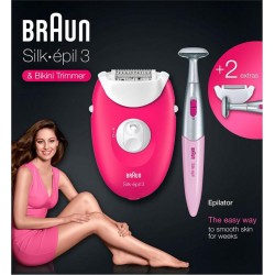 Braun Epilateur Électrique Bikini SE 3 420 SE-3-420
