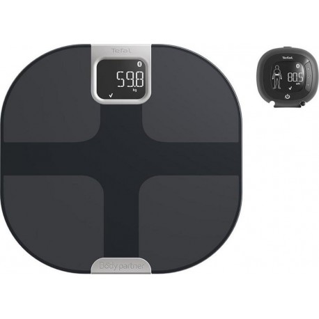 Tefal Pèse Personne Body Partner et Capteur De Silhouette Connecté YD3090S1
