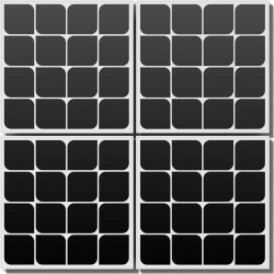 BEEM Panneau solaire Kit principal fixation murale - Floral