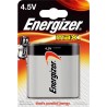 Energizer Max pile plate 4,5V alcaline 3LR 12 3LR12 (lot de 4)
