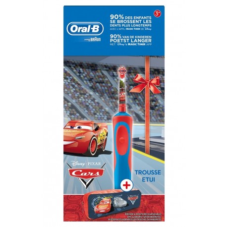 Brosse à dents électrique Oral-B Stages Power Cars + trousse Cars C1013809